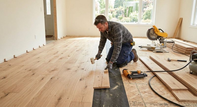 Oak Floor Replacement
