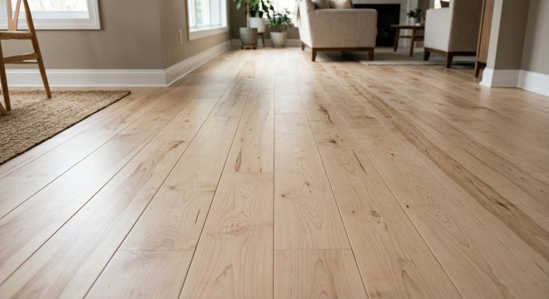 Birch Floor Installation in Woodstock, GA