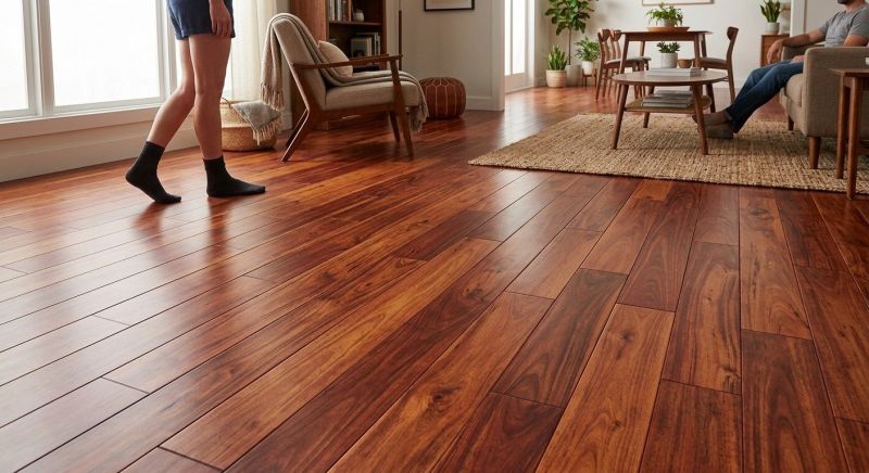 Cherry Floor Installation in Cumming, GA