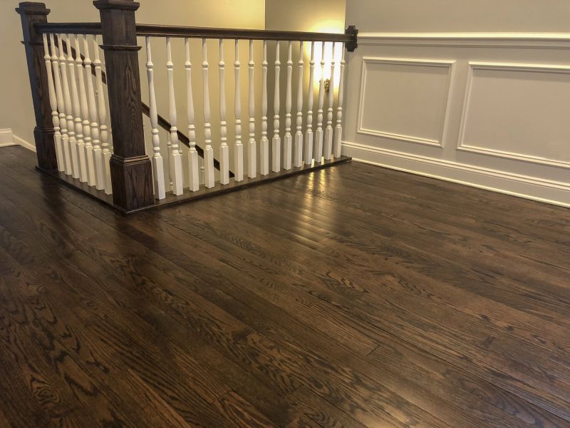 Dark Wood Floor Installation in Woodstock, GA