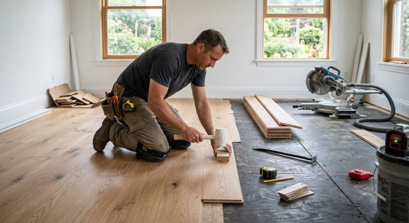 Hardwood Floor Installation in Jasper, GA