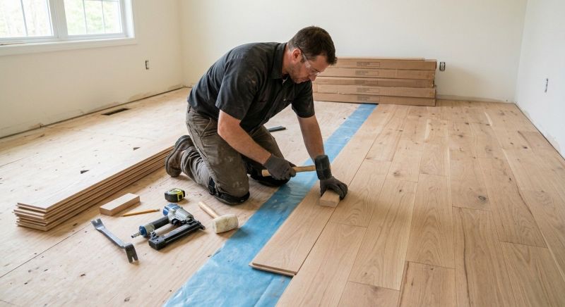 Hardwood Floor Installation in Woodstock, GA
