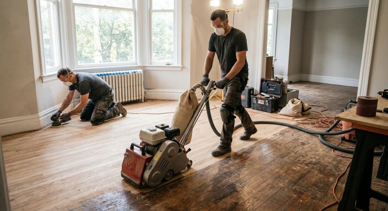 Hardwood Floor Renovation in Woodstock, GA