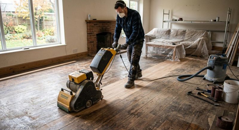 Hardwood Floor Renovation in Woodstock, GA