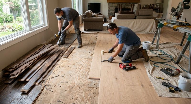 Hardwood Replacement in Pickens County, GA