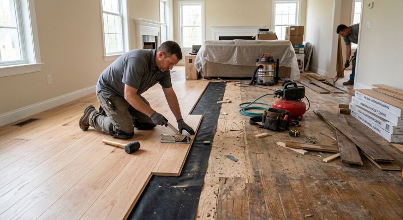 Hardwood Replacement in Roswell, GA