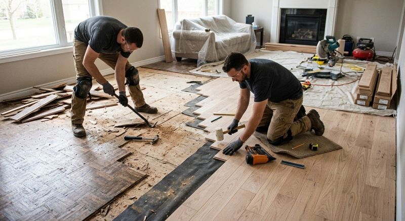 Hardwood Replacement in Suwanee, GA