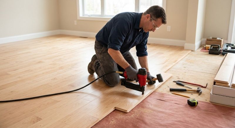 Maple Flooring Installation in Norcross, GA