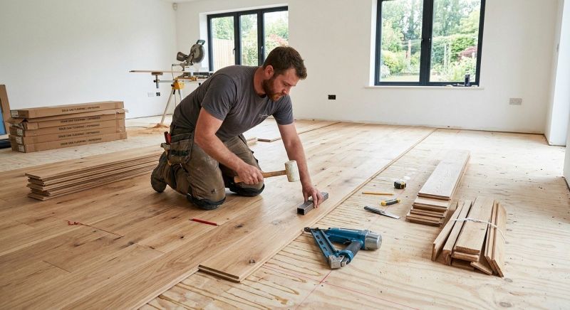 Oak Floor Replacement in Woodstock, GA