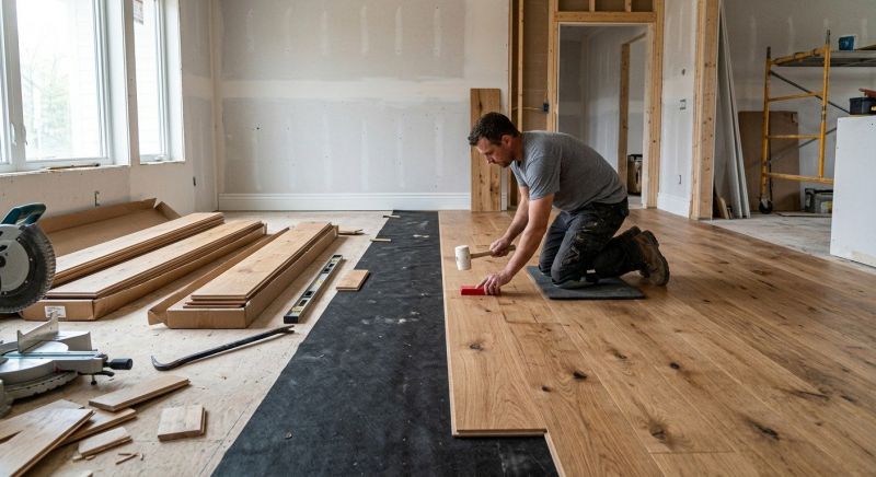 Plank Floor Installation in Woodstock, GA