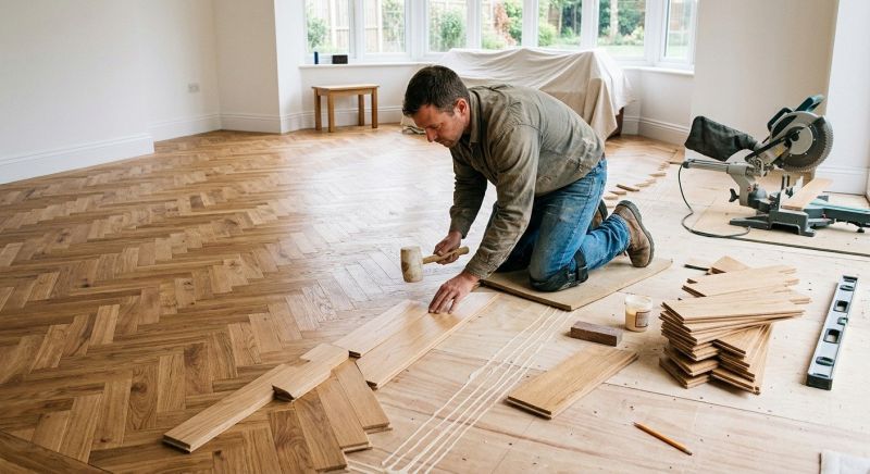 Plank Floor Installation in Woodstock, GA