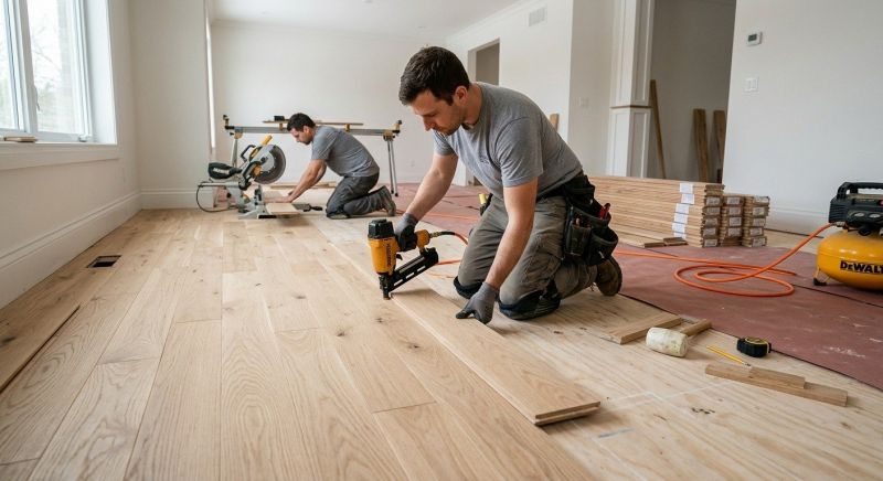 Wood Floor Replacement in Cherokee County, GA