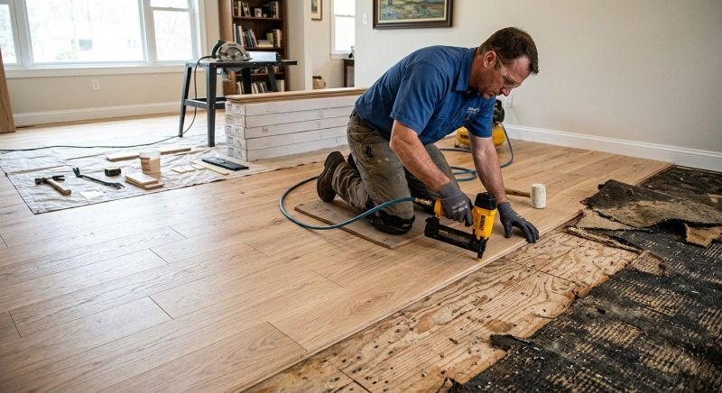 Wood Flooring Installation in Woodstock, GA