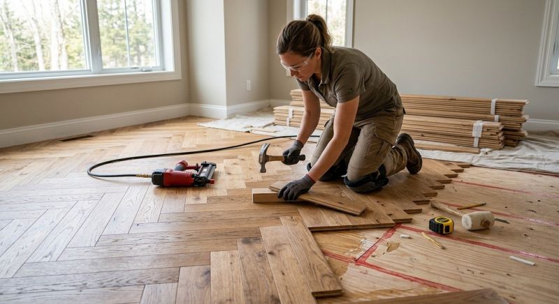Wood Flooring Installation in Woodstock, GA