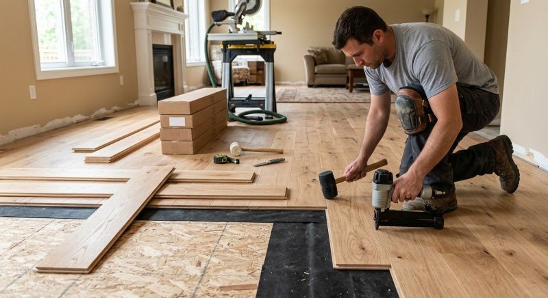 Wood Flooring Installation in Mableton, GA